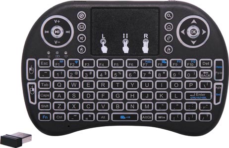 2.4GHz Wireless Media Centre Keyboard With Trackpad 2.4GHz Wireless Media Centre Keyboard With Trackpad