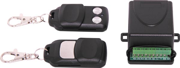 Two Channel UHF Remote Control Switch System Two Channel UHF Remote Control Switch System