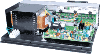 REDBACK 24VDC powered, 100V line out Audio Amplifier Module 250W REDBACK 24VDC powered, 100V line out Audio Amplifier Module 250W