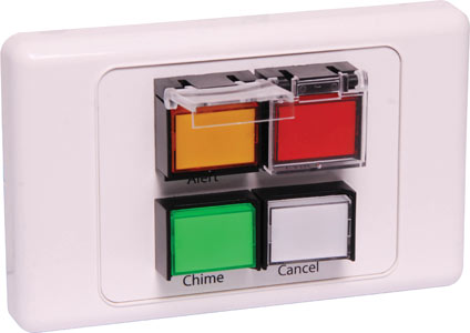Alert/Evac/Cancel Remote Control Plate Dual Cover Alert/Evac/Cancel Remote Control Plate Dual Cover