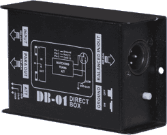 Direct Injection DI Box (Passive, requires no power) Direct Injection DI Box (Passive, requires no power)
