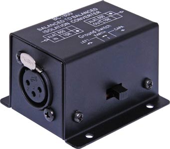 Line Isolation Transformer 10kΩ to 600Ω XLR Line Isolation Transformer 10kΩ to 600Ω XLR