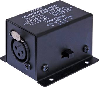 Line Isolation Transformer 10kΩ to 10kΩ XLR Line Isolation Transformer 10kΩ to 10kΩ XLR