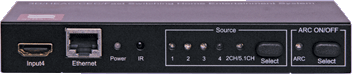 4 Way HDMI Switcher With Remote 4 Way HDMI Switcher With Remote