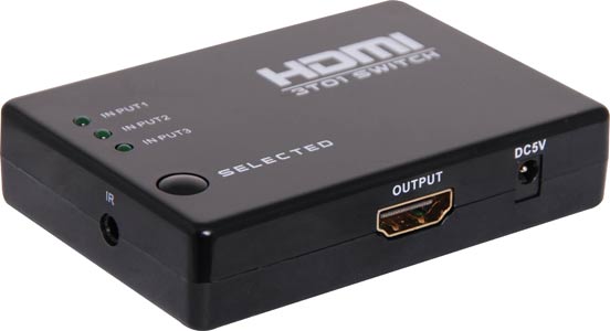 3 Way HDMI Switcher 3 Way HDMI Switcher