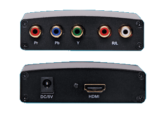 HDMI To Component & Stereo Audio Converter HDMI To Component & Stereo Audio Converter