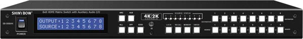 4k 2k 8 In To 8 Out HDMI Matrix Switcher 4k 2k 8 In To 8 Out HDMI Matrix Switcher