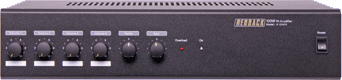 Redback 4 Input 100V 100 Watt Public Address Amplifier Redback 4 Input 100V 100 Watt Public Address Amplifier