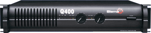 Biema Q400 Stereo Power Amplifier 2 x 400W Biema Q400 Stereo Power Amplifier 2 x 400W