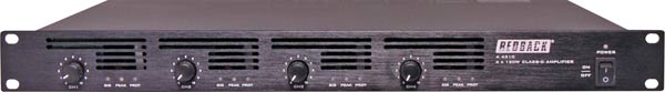 4 x 120W Class D Public Address Amplifier 4 x 120W Class D Public Address Amplifier