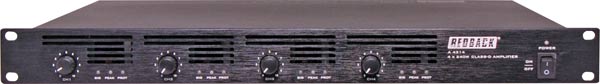 4 x 240W Class D Public Address Amplifier 4 x 240W Class D Public Address Amplifier
