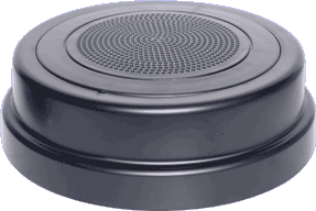 One-Shot Speaker Surface Mount 5W 100V 4" (100mm) Black One-Shot Speaker Surface Mount 5W 100V 4" (100mm) Black