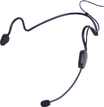 Microphone Headset Lavalier for OKAYO C7195A (3P Mini XLR) Microphone Headset Lavalier for OKAYO C7195A (3P Mini XLR)