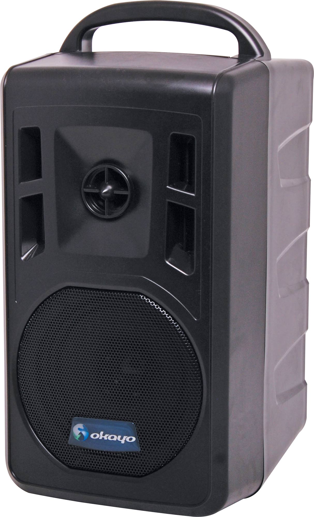 OKAYO 40W Portable USB MP3 520-544MHz UHF Wireless PA System OKAYO 40W Portable USB MP3 520-544MHz UHF Wireless PA System
