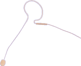 Lecture Light Weight Microphone Skintone Lecture Light Weight Microphone Skintone