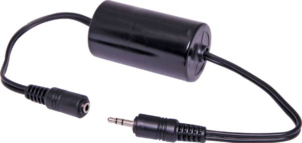 Hum and Noise Eliminating Audio Coupler 3.5mm Hum and Noise Eliminating Audio Coupler 3.5mm