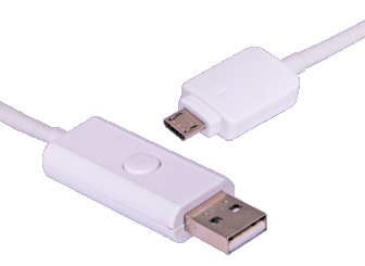 USB - Micro USB LED Charging Lead USB - Micro USB LED Charging Lead