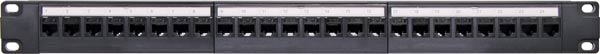 24 Port 1U Enhanced Cat6 Patch Panel 24 Port 1U Enhanced Cat6 Patch Panel