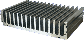 150 x 121 x 34mm Heavy Duty Fin Heatsink 150 x 121 x 34mm Heavy Duty Fin Heatsink