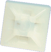 12.5mm Adhesive Tie Mount Pk 100 12.5mm Adhesive Tie Mount Pk 100