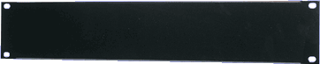1U 19" Black Anodised Aluminium Rack Panel 1U 19" Black Anodised Aluminium Rack Panel