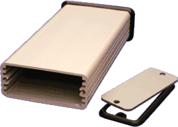 Hammond Instrument Case Extruded Aluminium 120X54X23 Black Hammond Instrument Case Extruded Aluminium 120X54X23 Black