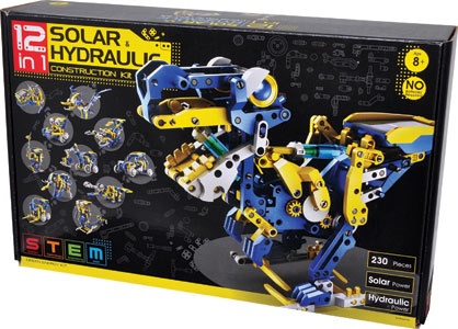 12-in-1 Solar Hydraulic Construction Kit 12-in-1 Solar Hydraulic Construction Kit