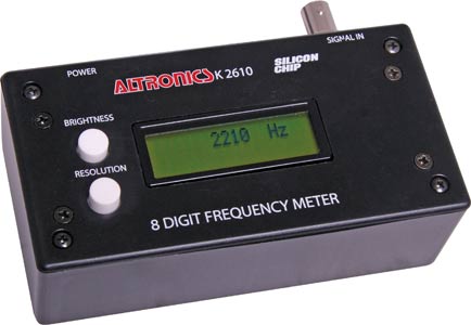 Compact 8-digit Frequency Meter Kit Compact 8-digit Frequency Meter Kit