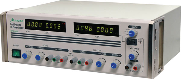 Manson Regulated Power Supply Dual Tracking Triple Output 0-30V Manson Regulated Power Supply Dual Tracking Triple Output 0-30V