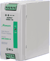 Manson Switchmode Power Supply DIN Rail - 60W 12VDC (10.5V-14V) Manson Switchmode Power Supply DIN Rail - 60W 12VDC (10.5V-14V)