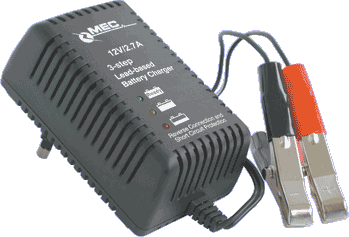 Sealed Lead Acid (SLA) Battery Charger 6V or 12V 2.7A Sealed Lead Acid (SLA) Battery Charger 6V or 12V 2.7A
