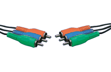 Component Lead (RGB) 3 RCA to 3 RCA 5M