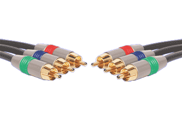 Component Lead (RGB) 3 RCA to 3 RCA 10M Gold Plated