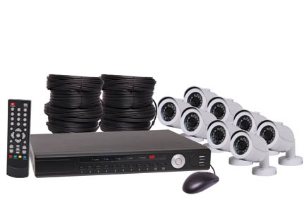 1080p AHD Real Time CCTV DVR And 8 Camera Bullet Package 1080p AHD Real Time CCTV DVR And 8 Camera Bullet Package