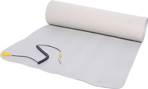 ESD Safe Mat with anti-static wrist strap lead 100 x 50cm ESD Safe Mat with anti-static wrist strap lead 100 x 50cm
