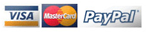 We accept Credit Card payment via PayPal