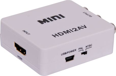 HDMI To Stereo Composite AV Converter