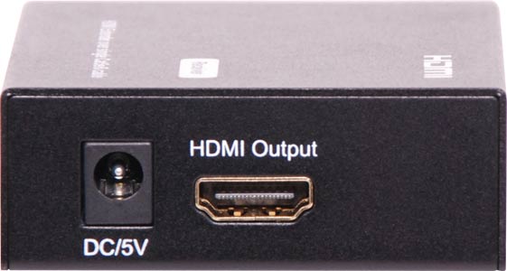 HDMI Cat 5e/6 Splitter Balun Extender System - Receiver