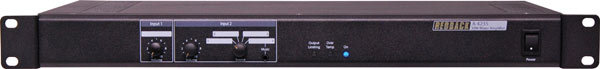 Compact 1RU Public Address Mixer Amplifier 30W
