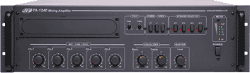 JDM 240W 4 Zone All-In-One Mixing Amplifier