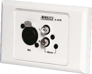 Redback Local Input Wallplate (Suits A 4470/80)