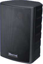 Biema 35W 2 Way Reflex Full Range Speaker Black