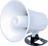 8 Ohm 15W PVC Weatherproof Horn