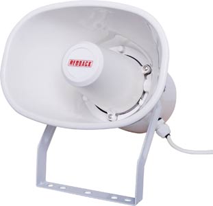 10W 100V EWIS IP66 White Weather Proof Plastic Horn Speaker