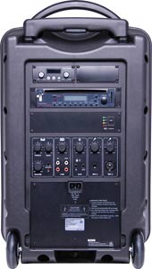 120W Portable PA System Dual 520-544MHz Wireless Receiver MP3