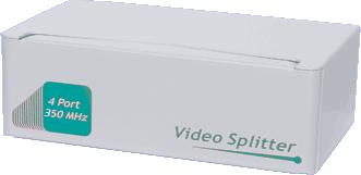 SPLITTER VIDEO VGA 4 WAY 350MHz