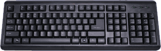 Standard USB Keyboard Black