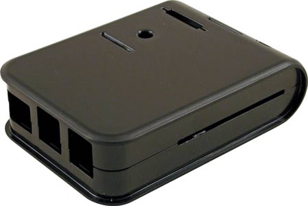 Black ABS Box to suit Raspberry Pi Model B+ and 2B