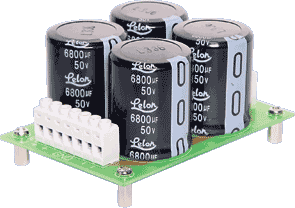 Filter Capacitor Power Supply PCB - 4 Way
