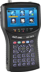 Professional DVB-T and Satellite Signal Finder